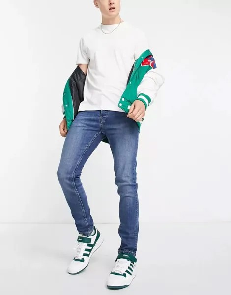 Джинсы скинни стрейч Topman после стирки