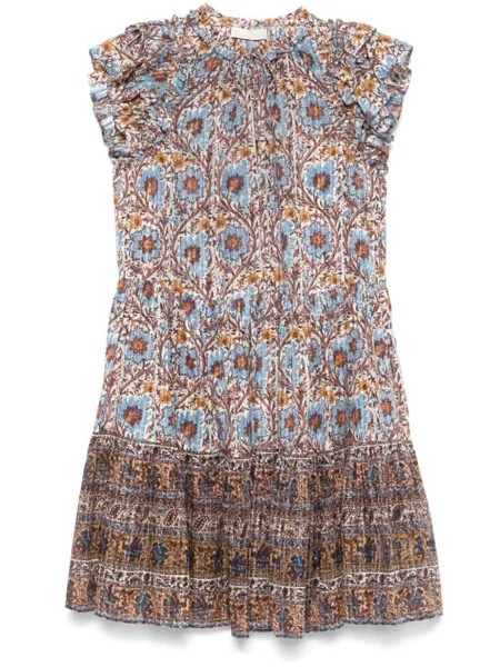 Ulla Johnson платье мини Coletta, синий