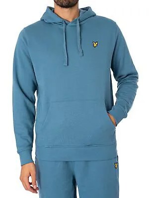Мужской пуловер с логотипом Lyle - Scott, синий