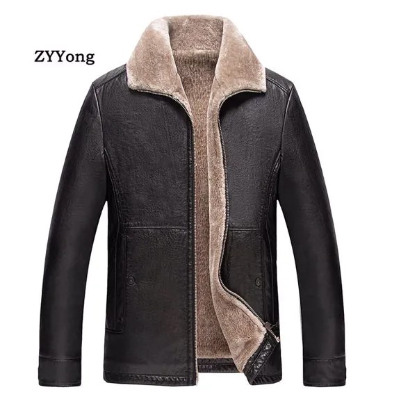 Мужская шуба из искусственного кашемира, L-4XL, верхняя одежда из флиса, мужская шуба из искусственной овчины, Тонкая зимняя одежда 2020