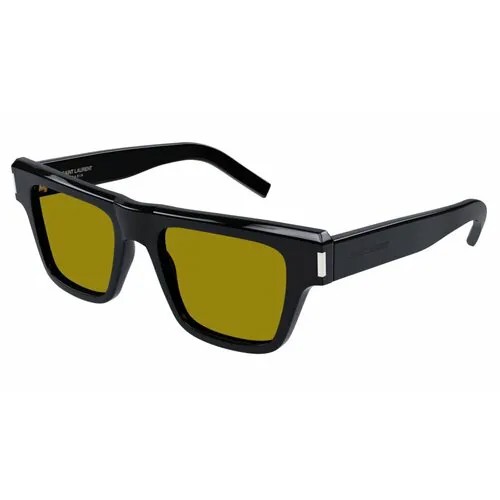 Солнцезащитные очки Saint Laurent SL469 004, прямоугольные, для мужчин, черный
