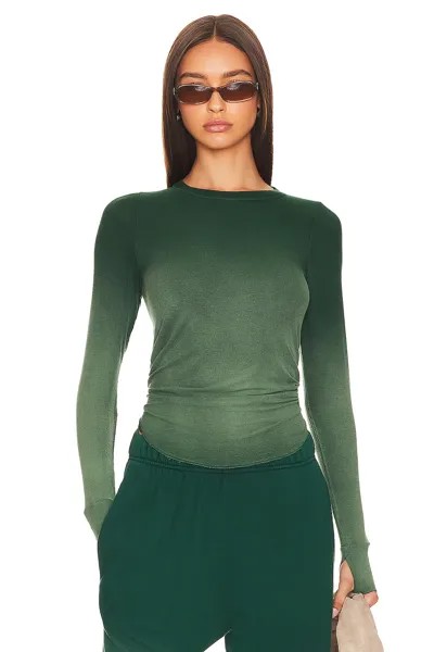 Футболка Michael Lauren Alick Long Sleeve, цвет Vintage Emerald