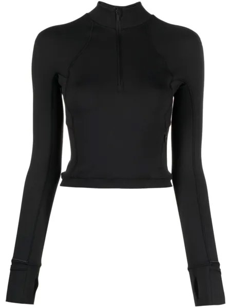 Lululemon спортивная футболка It's Rulu на молнии, черный