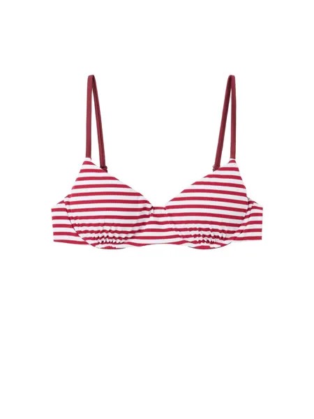 Топ бикини Calzedonia, бордовый