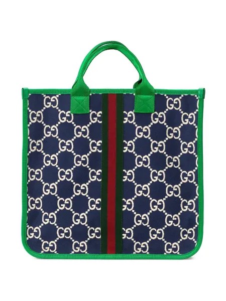 Gucci Kids сумка-тоут с логотипом GG