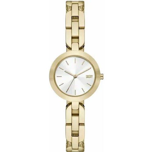 Наручные часы DKNY City Link Наручные часы DKNY NY6638, серебряный, желтый
