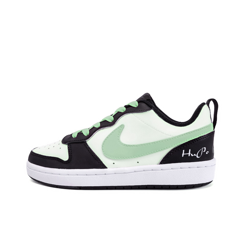 Кроссовки Nike Court Borough Skateboarding Shoes Women's Low-top Green, светло-зеленый