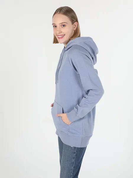 Худи женское Colins CL1045200_Q1.V1 фиолетовое L