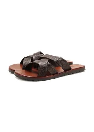 Кожаные шлепанцы Corneliani