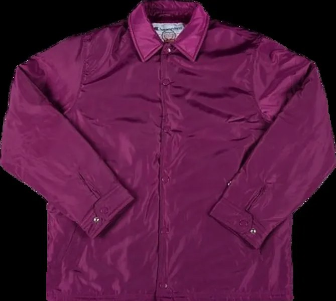 Куртка Supreme x Champion Label Coaches Jacket 'Purple', фиолетовый