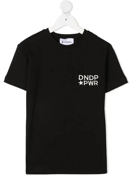 Dondup Kids футболка с принтом DNDP PWR