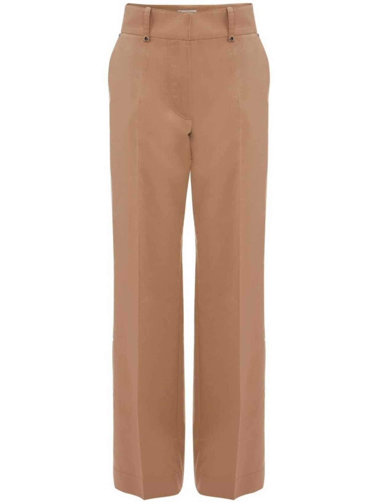 JW Anderson прямые брюки, нейтральный цвет