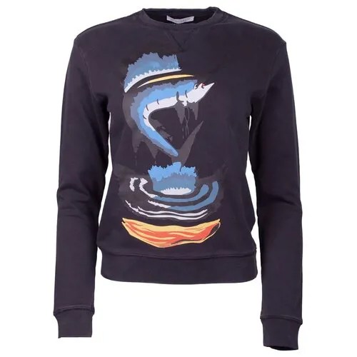 Свитшот J.W.Anderson с принтом je03ws17, синий, XS