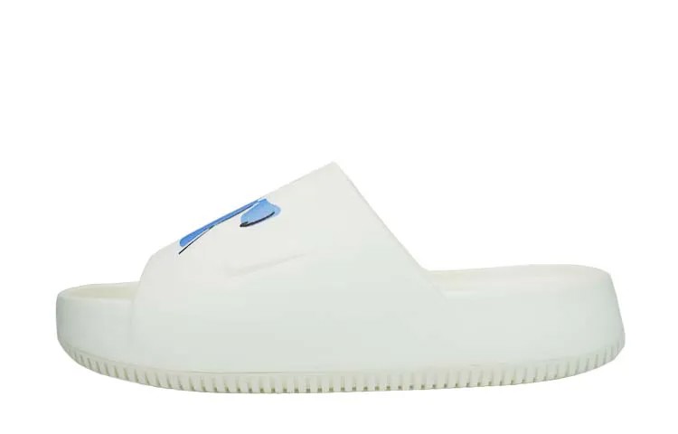 Вьетнамки Calm Slide мужские Sail белые/черные/желтые/синие Nike