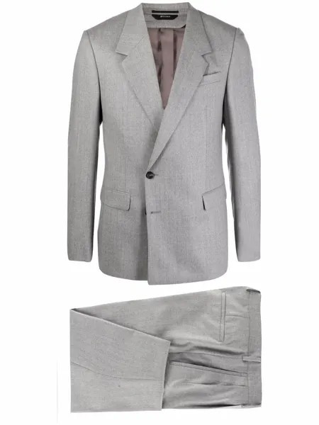 Z Zegna шерстяной костюм с однобортным пиджаком