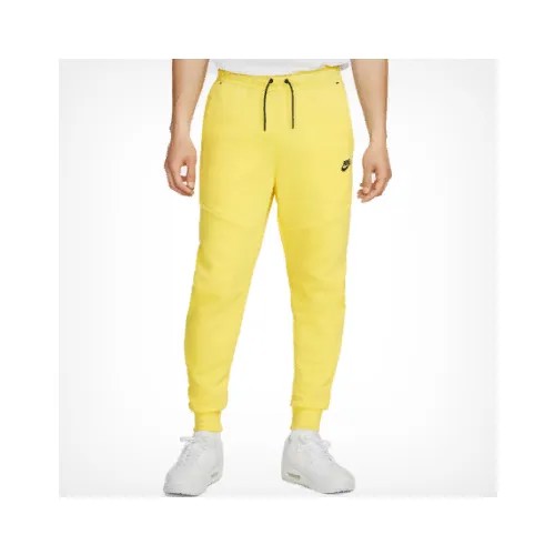 Брюки NIKE Tech Fleece, размер S, желтый