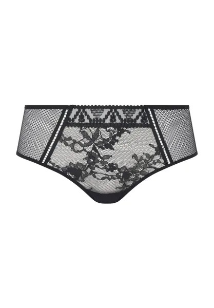 Женские шорты с кружевной вышивкой Olivia Passionata, черный