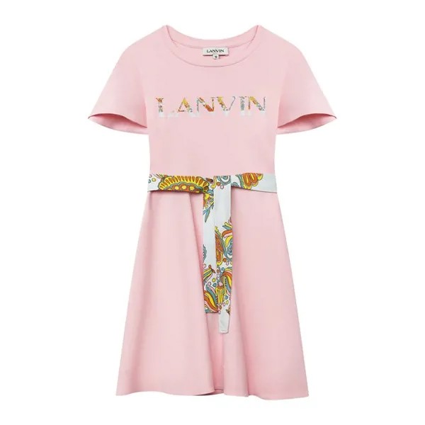 Хлопковое платье Lanvin