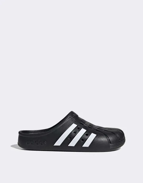 Черные шлепанцы adidas Originals Adilette