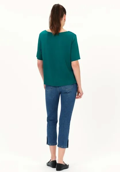 Базовая футболка FRENCH FASHION ELEGANT MODERN TROSI Caroll, зеленый