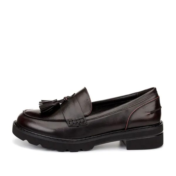 Лоферы женские INSTREET 77-12WA-082DS бордовые 41 RU