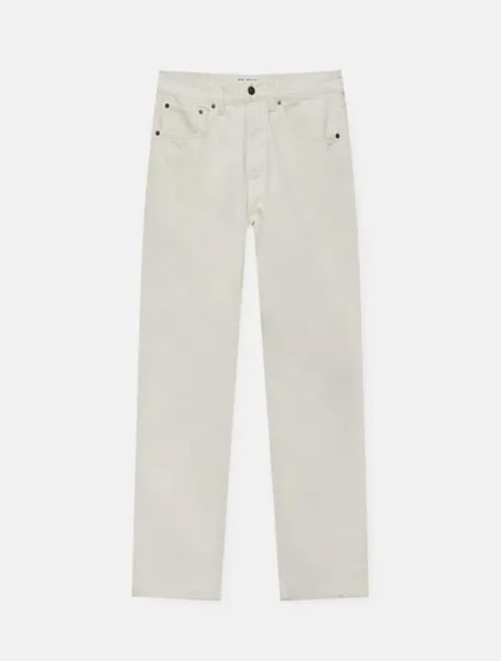Джинсы Pull&Bear Basic Standard-fit, кремовый