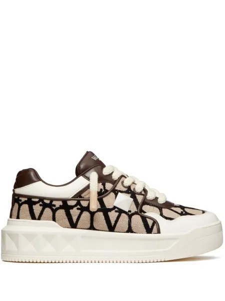 Valentino Garavani кроссовки One Stud XL, нейтральный цвет