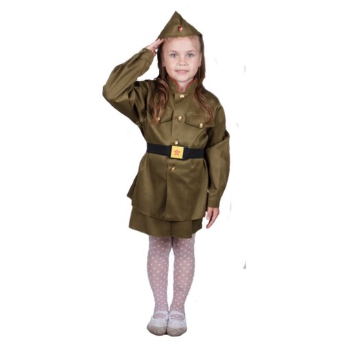 Юбка военная детская ВК-92008 34428 36-38/146-152