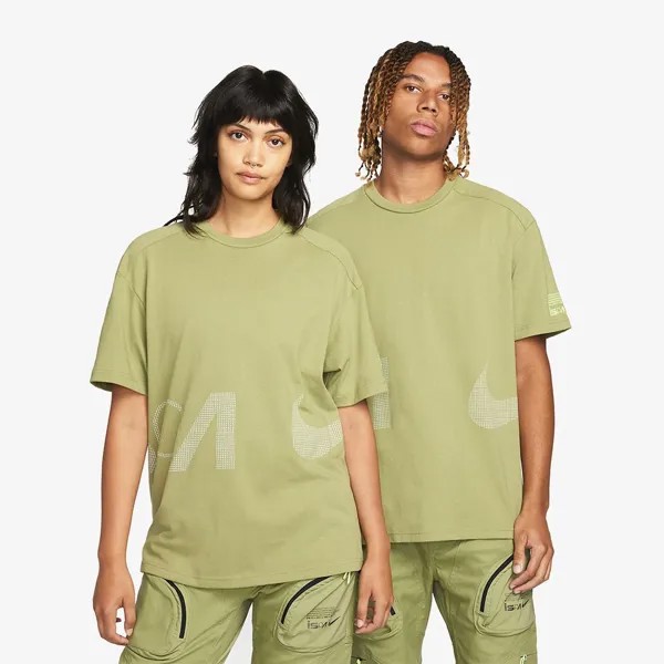 Футболка ISPA T-Shirt 'Alligator' Nike, зеленый