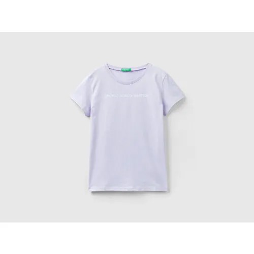 Футболка UNITED COLORS OF BENETTON, размер L, фиолетовый