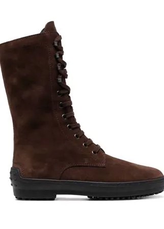 Tod's ботинки на шнуровке