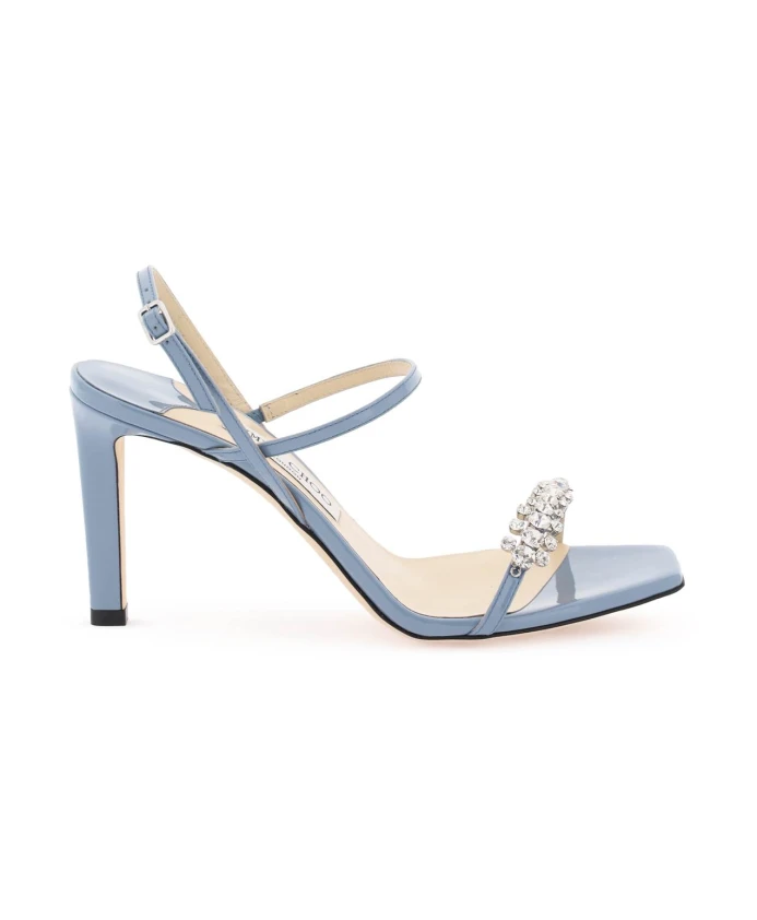 Стильные босоножки Meira 85 Jimmy Choo, синий