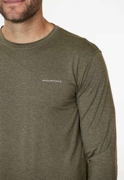 Лонгслив Endurance Langarmshirt Mell, цвет 5135 Wren
