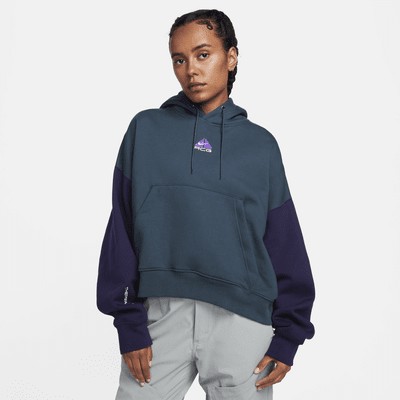 Худи Nike ACG Therma-FIT, цвет Deep Jungle/Purple Ink/Summit White