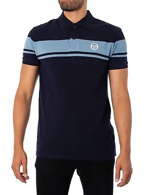 Мужская рубашка поло Young Line Sergio Tacchini, синяя