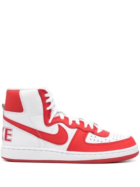 Comme des Garçons Homme Plus кроссовки Terminator из коллаборации с Nike, красный