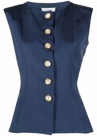 Yves Saint Laurent Pre-Owned жилет на пуговицах