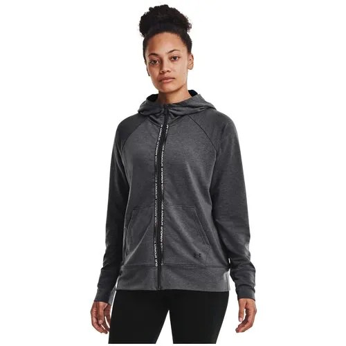 Джемпер Under Armour Rival Terry Taped FZ Hoodie Женщины 1360907-010 XS