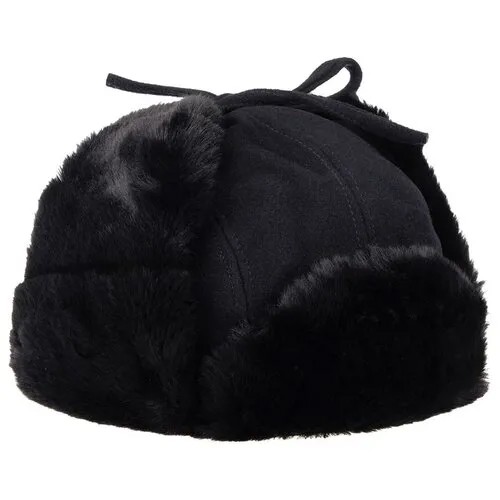 Шапка ушанка STETSON 9290101 BOMBER CAP WOOL/CASHMERE, размер 59