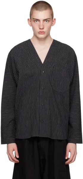 Черная куртка #99 Jan-Jan Van Essche, цвет Black striped