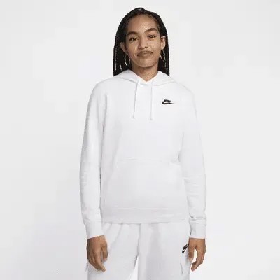 Худи Nike Sportswear Club Fleece, цвет Birch Heather/Black