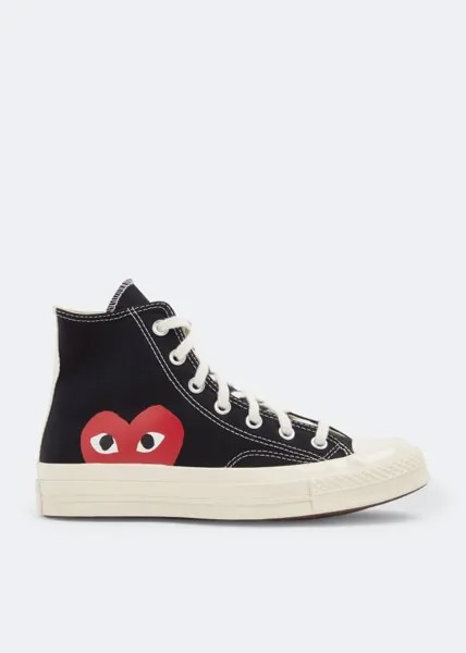 Кроссовки COMME DES GARÇONS PLAY X Converse sneakers, черный