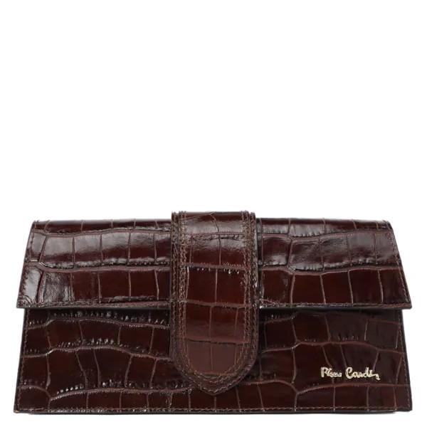 Сумка женская Pierre Cardin 1922 темно-коричневый, 15х28х6 см