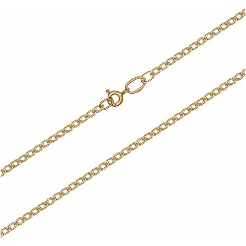 Цепь ZOLOTO.GOLD, красное золото, 585 проба, пустотелая, плетение ромб двойной, длина 50 см., средний вес 2.15 гр.