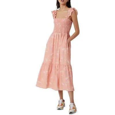 Женское платье макси до середины икры с цветочным принтом French Connection Diana Verona BHFO 0636