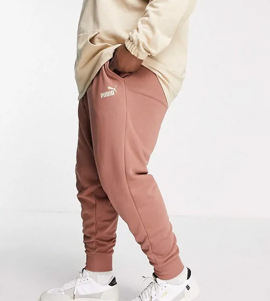 Коричневые джоггеры Puma Plus Essentials-Коричневый цвет