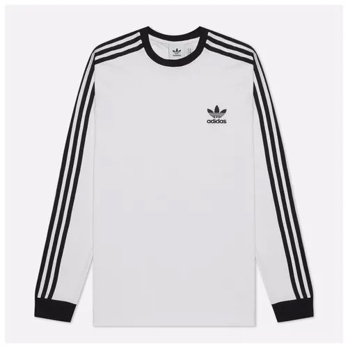 Мужской лонгслив adidas Originals LS Adicolor Classics 3-Stripes белый , Размер L