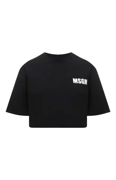 Хлопковая футболка MSGM