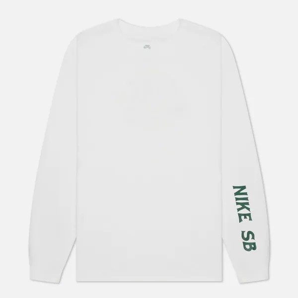 Лонгслив мужской Nike SB DM2257-100 белый XXL