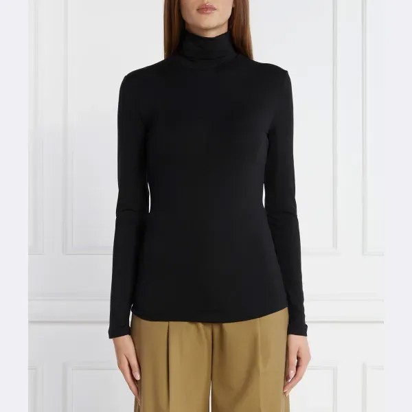 Водолазка стандартного кроя Max Mara, черный